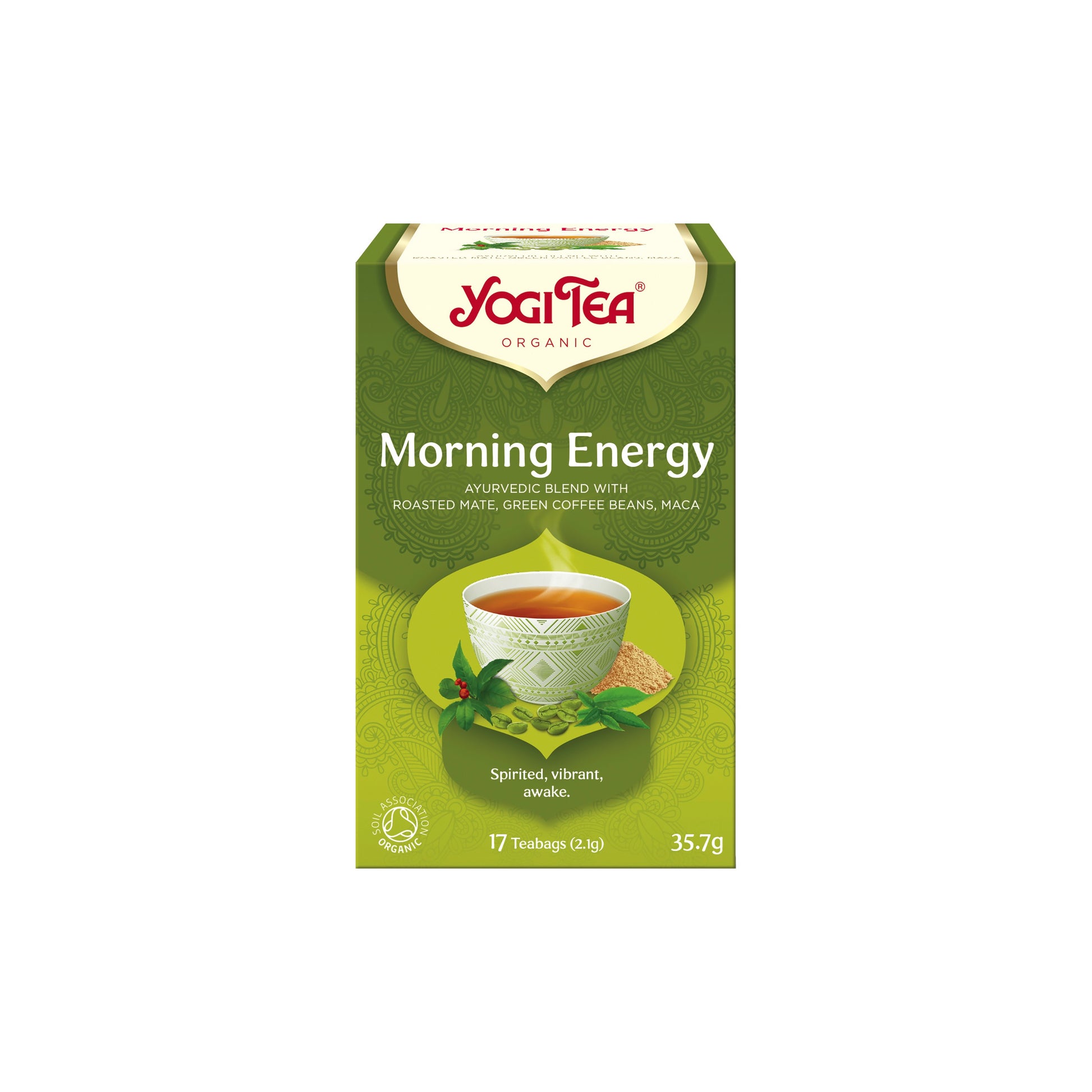 510561 Čaj Ranní energie 17 sáčků 35,7 g BIO   YOGI TEA-1