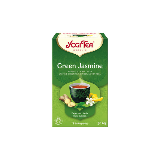 510564 Čaj Zelený jasmín 17 sáčků 30,6 g BIO   YOGI TEA-1