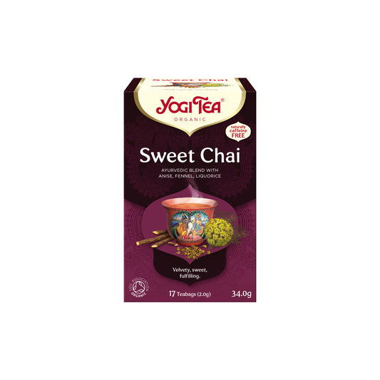 510567 Čaj Sladký chai 17 sáčků 34 g BIO   YOGI TEA-1