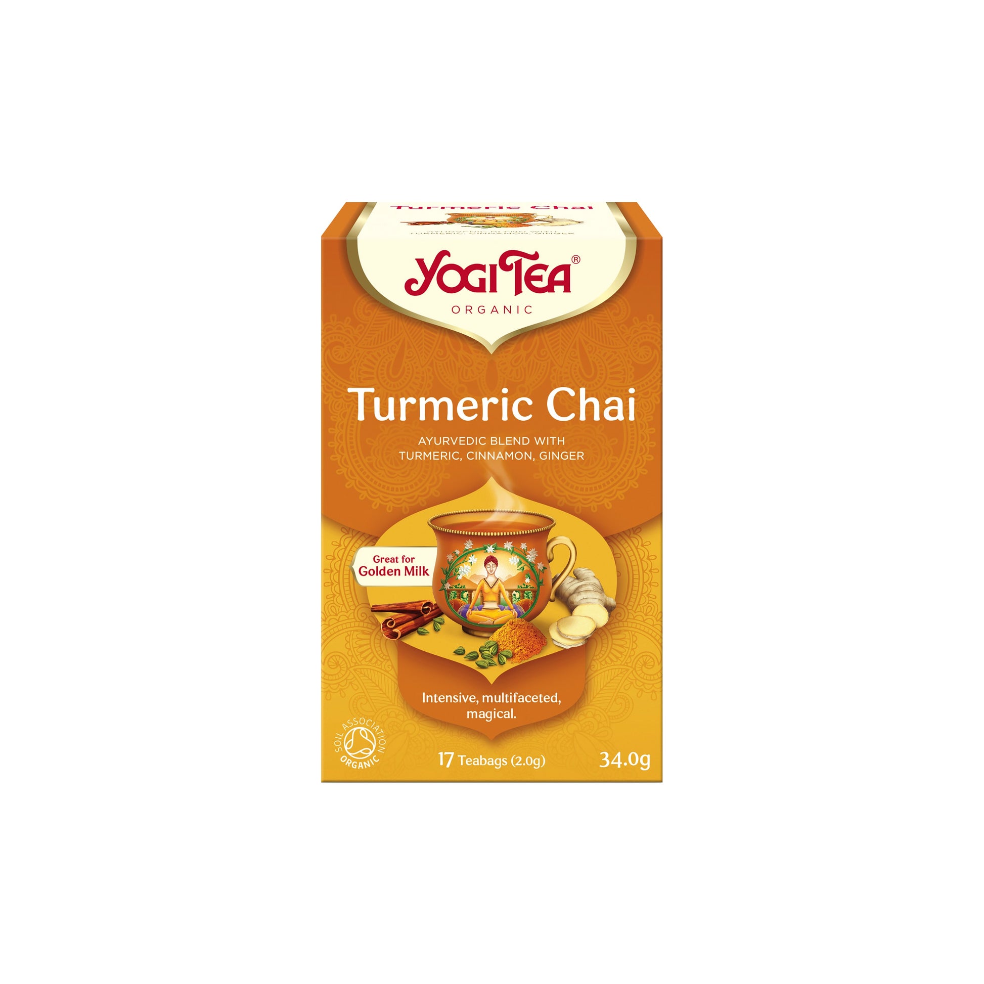 510568 Čaj Turmeric chai 17 sáčků 34 g BIO   YOGI TEA-1