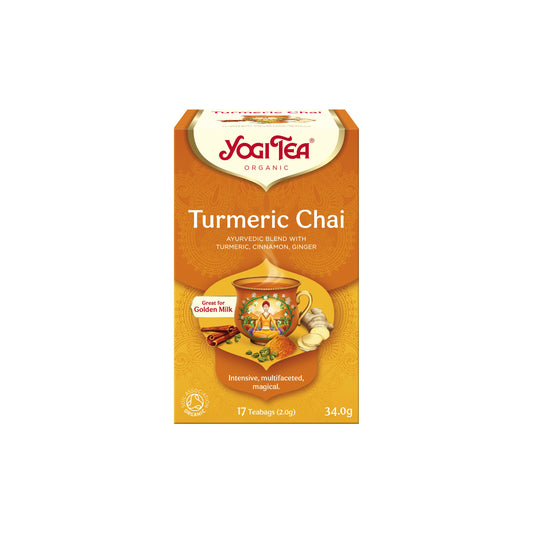 510568 Čaj Turmeric chai 17 sáčků 34 g BIO   YOGI TEA-1