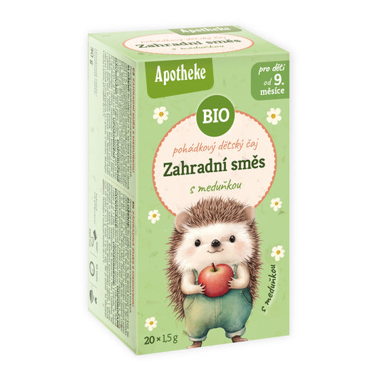 510582 Čaj dětský Zahradní směs s meduňkou 20 sáčků 30 g BIO   MEDIATE-1