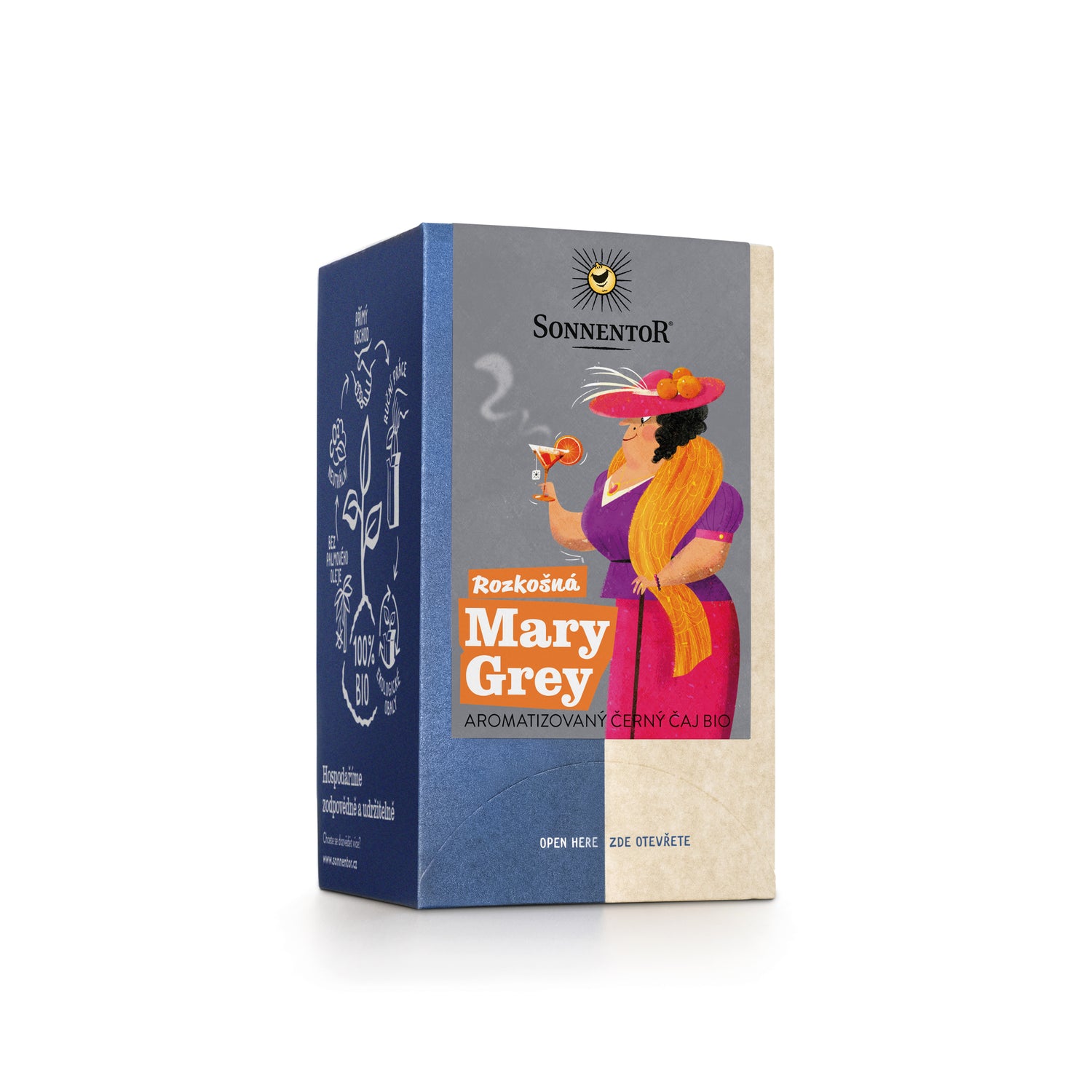 510593 Čaj černý aromatizovaný Rozkošná Mary grey 27 g BIO   SONNENTOR-1