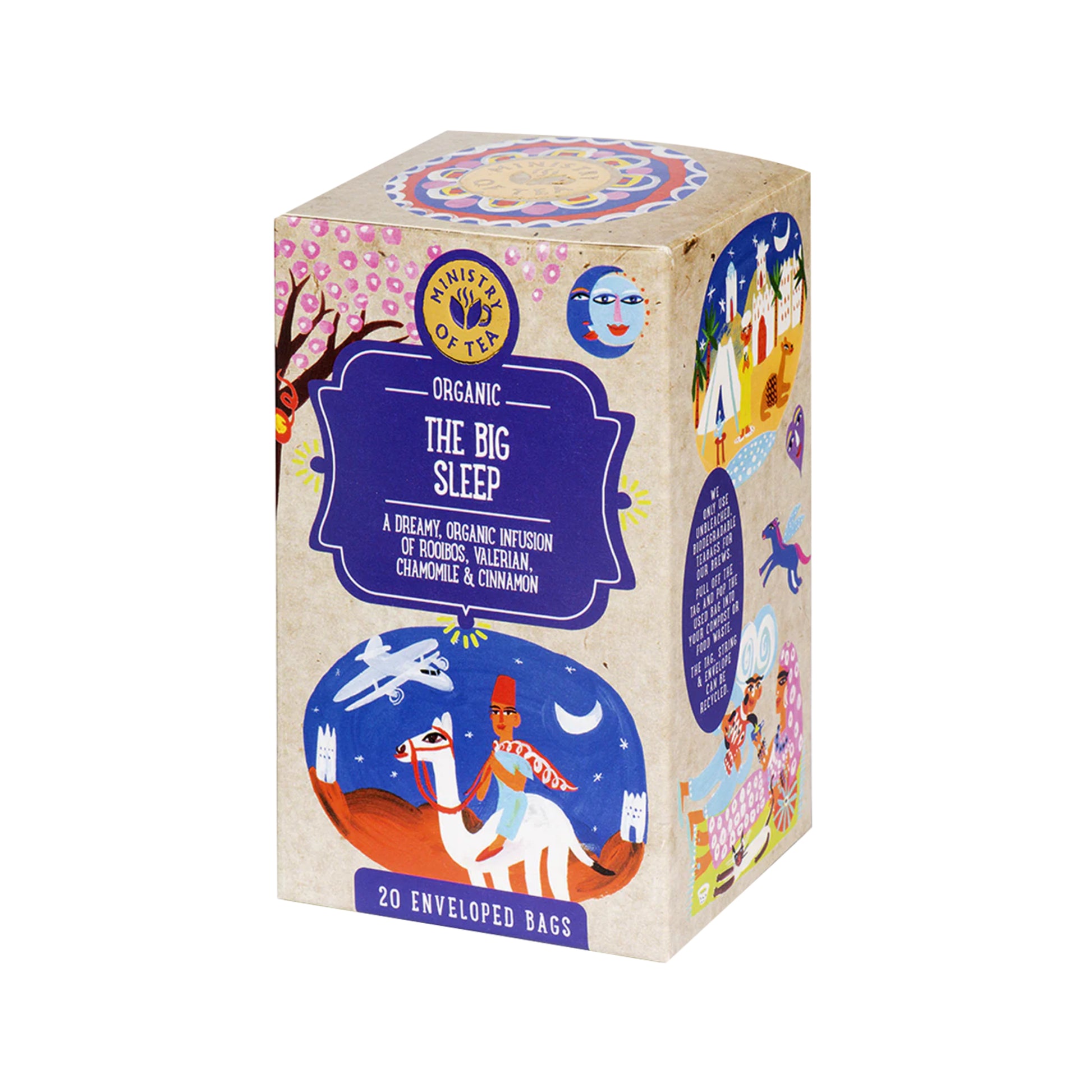 510628 Čaj The Big Sleep 20 sáčků 30 g BIO   MINISTRY OF TEA-1