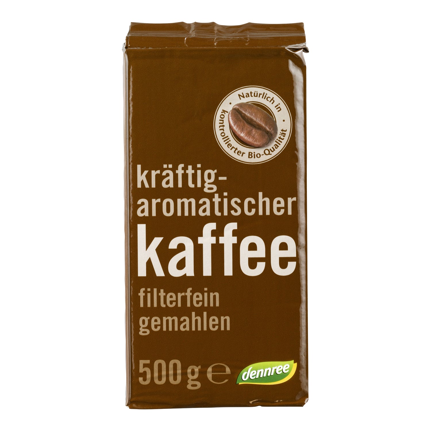 520024 Káva jemně mletá 500 g BIO   DENNREE-1