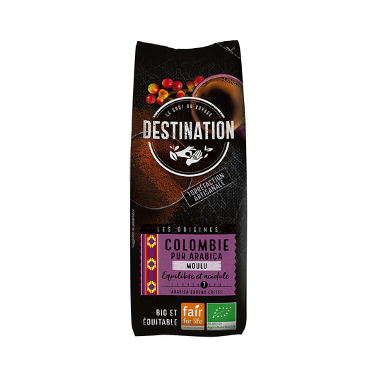 520041 Káva mletá Kolumbie 250 g BIO   DESTINATION-1