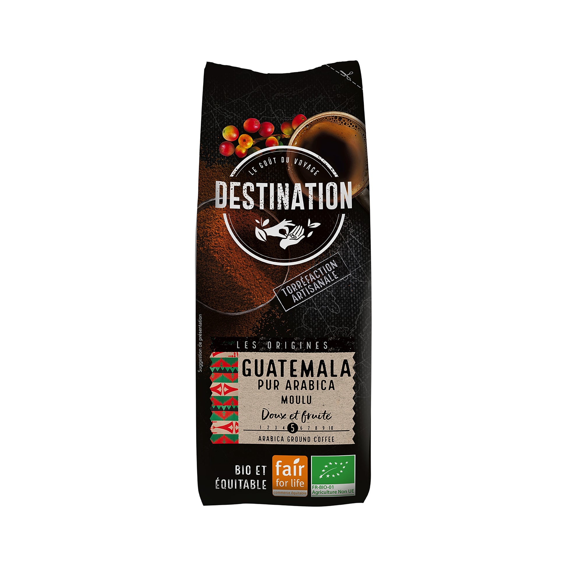 520043 Káva mletá Guatemala 250 g BIO   DESTINATION-1