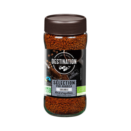 520054 Káva instantní 100 % Arabika 100 g BIO   DESTINATION-1