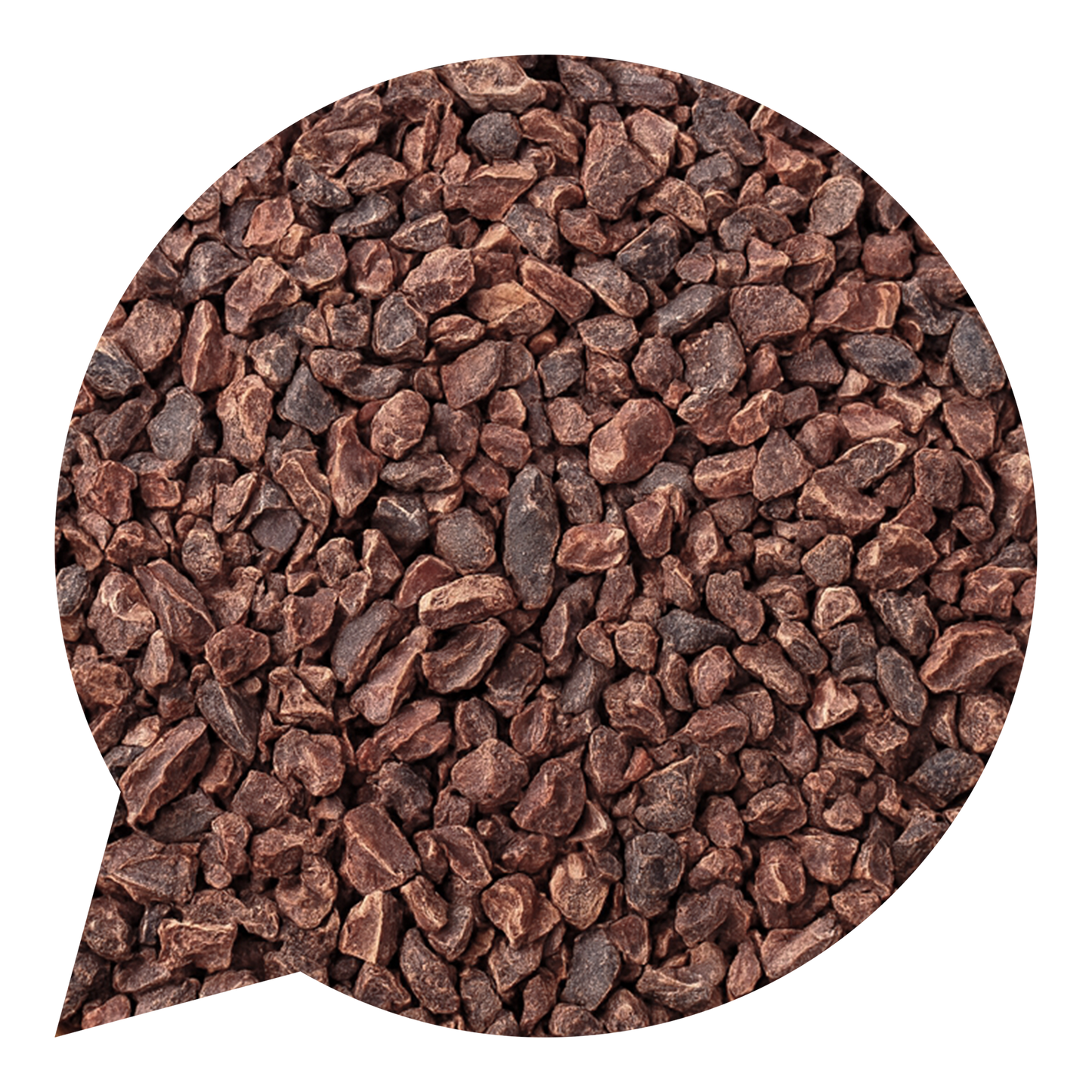 521007 Kakaové boby nepražené drcené BIO-1