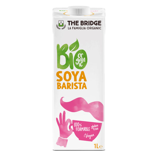 530055 Nápoj sójový Barista 1 l BIO   THE BRIDGE-1
