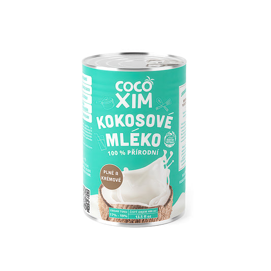 530075 Mléko kokosové na vaření plech 17-19 % 400 ml   COCOXIM-1