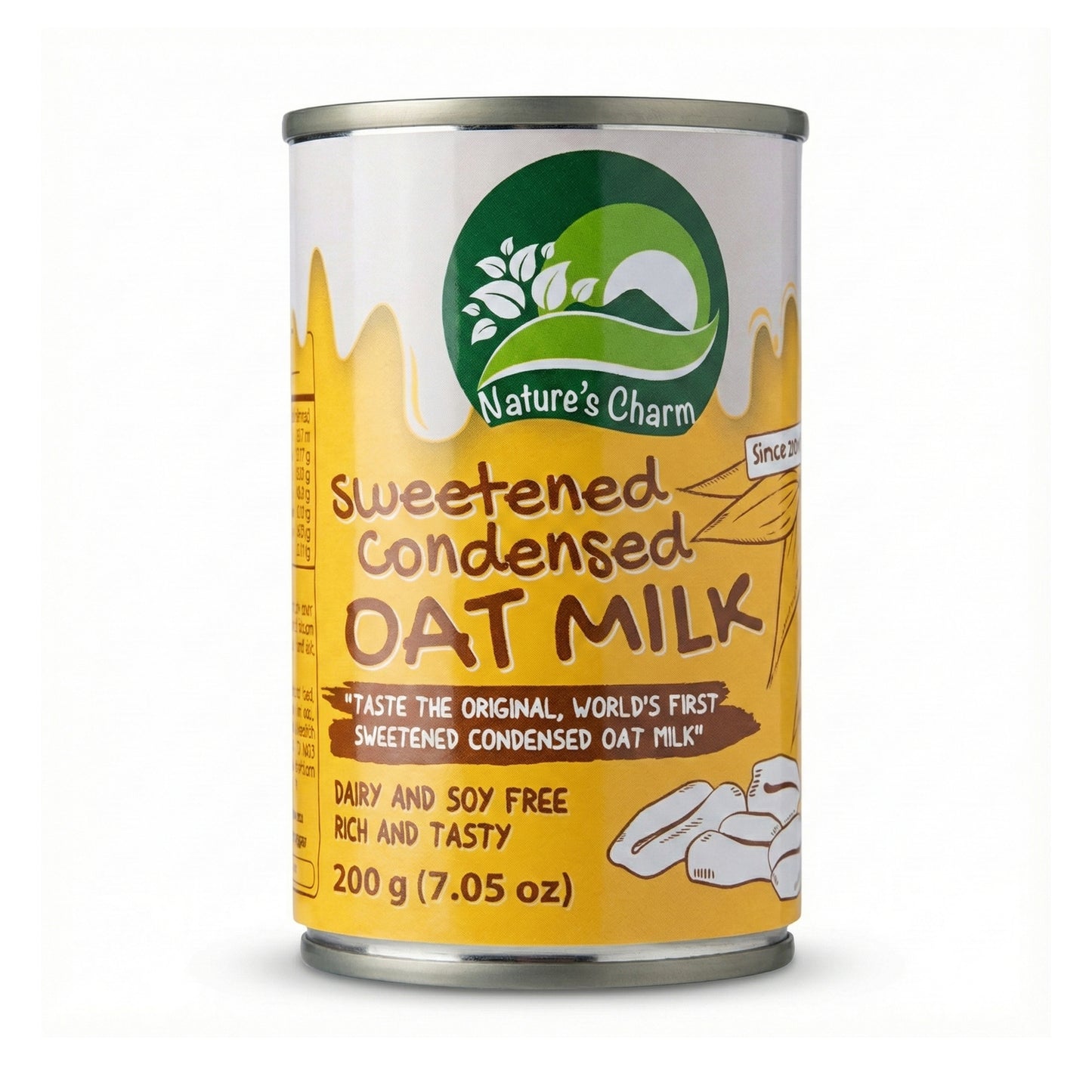 530087 Krém ovesný kondenzovaný slazený 200 g   NATURE'S CHARM-1