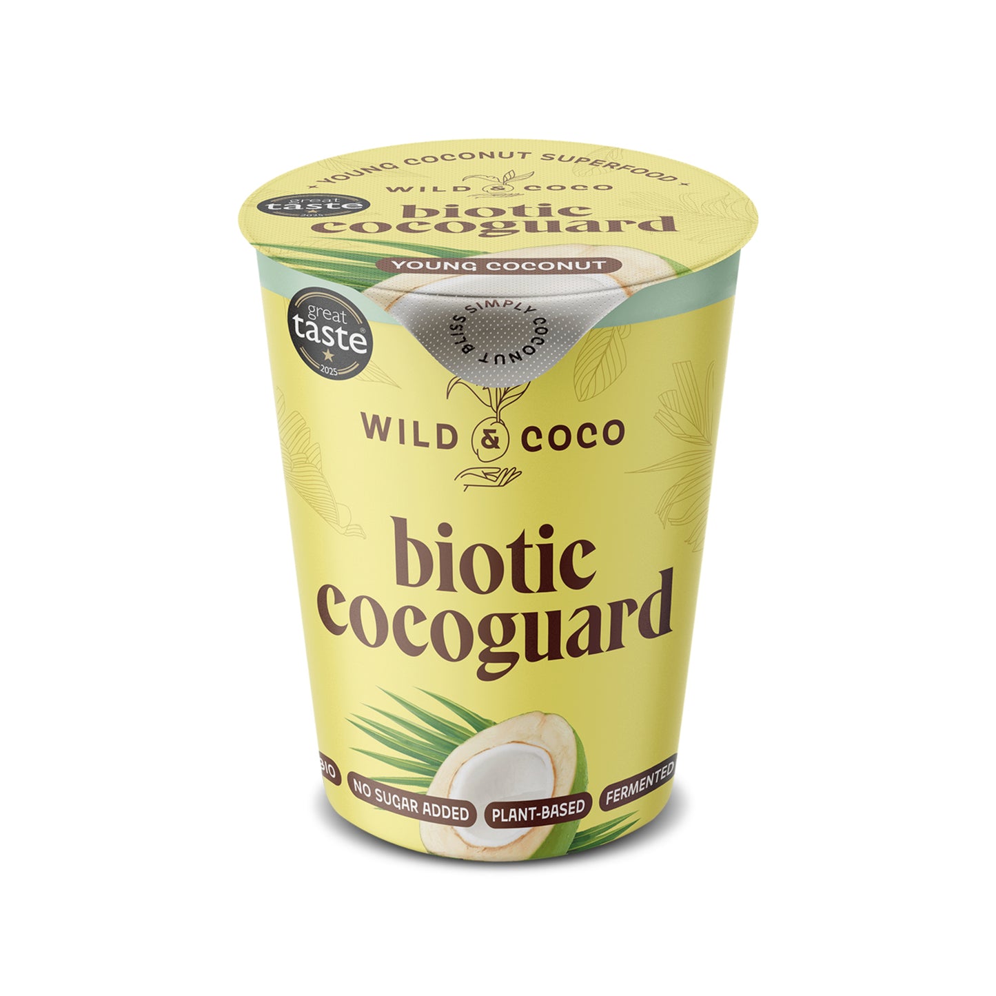 530099 Dezert kokosový Biotic Cocoguard Young Coconut 150 ml BIO   WILD & COCO-1