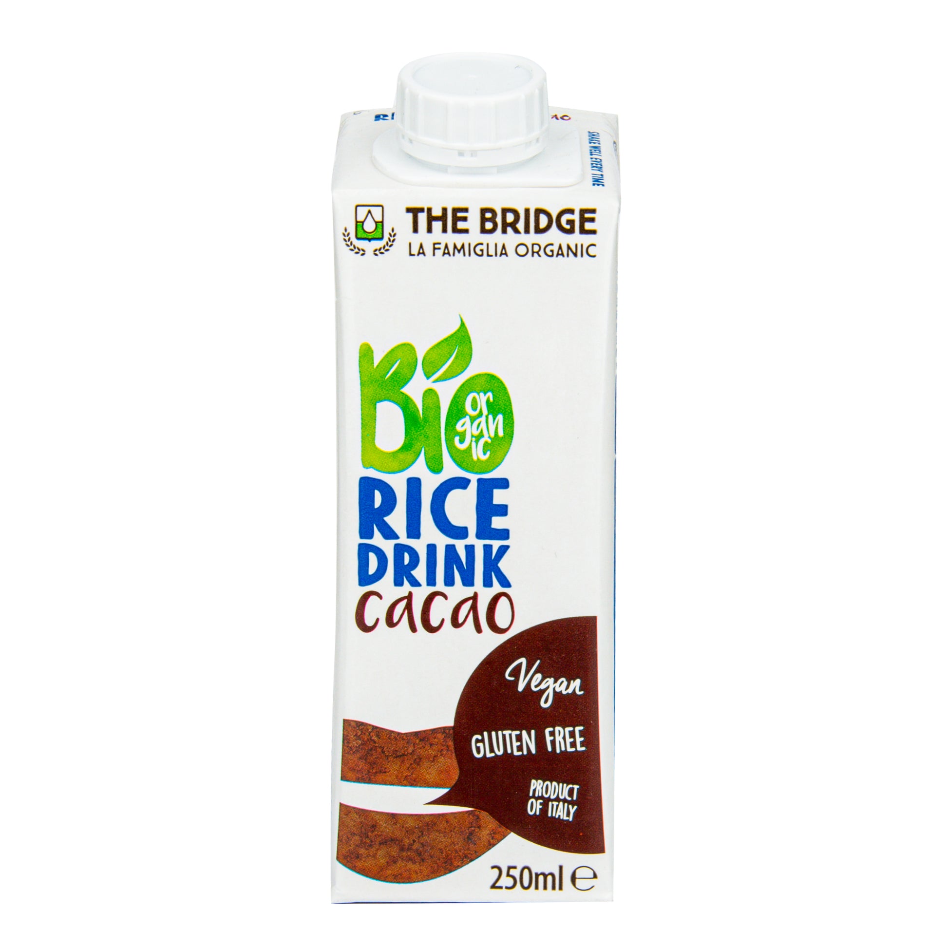 531125 Nápoj rýžový kakao 250 ml BIO   THE BRIDGE-1