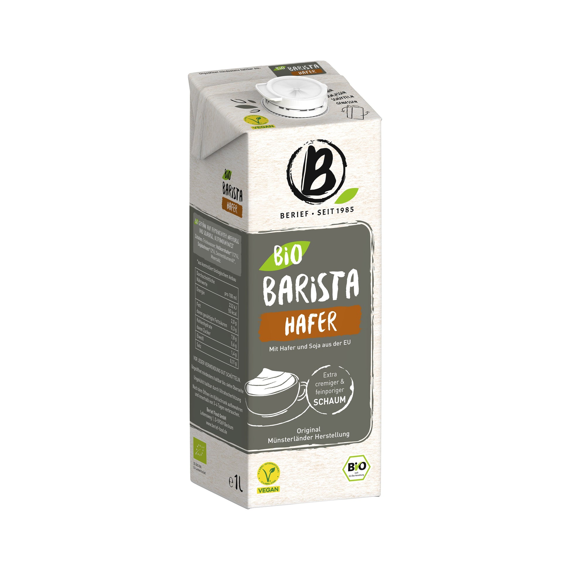 531165 Nápoj ovesný Barista 1 l BIO   BERIEF-1