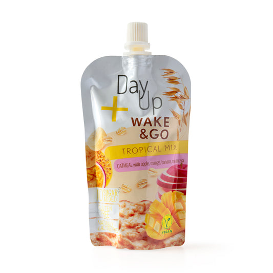 532080 Dezert ovocný tropický mix a oves - kapsička 120 g   DAY UP-1