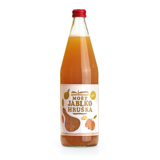 550152 Mošt jablko hruška 750 ml BIO   MOŠTÁRNA HOSTĚTÍN-2