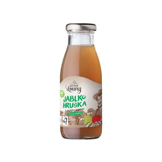 550176 Mošt jablečný s hruškou 250 ml BIO   MOŠTÁRNA LOUNY-1