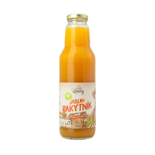 550178 Mošt jablečný s rakytníkem 750 ml BIO   MOŠTÁRNA LOUNY-1