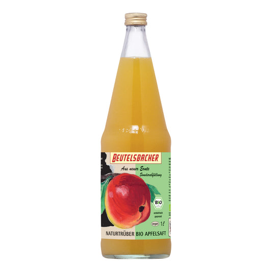550189 Mošt jablečný čerstvý 100 % 1 l BIO   BEUTELSBACHER-1