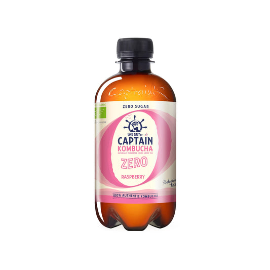 570093 Captain kombucha malina ZERO 400 ml BIO   THE GUTSY-1