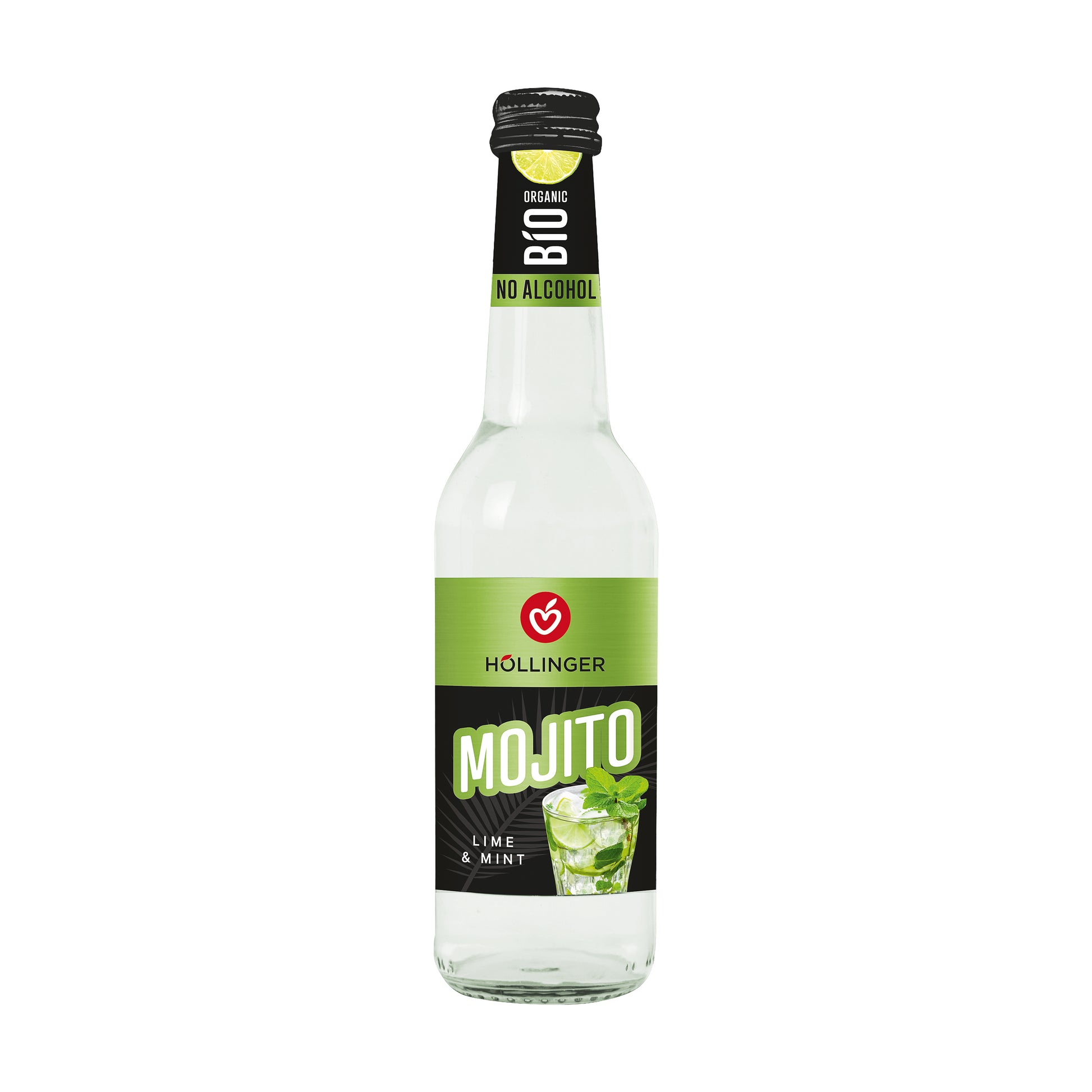 570104 Drink nealkoholický Mojito Lime & Mint 330 ml BIO   HOLLINGER-1