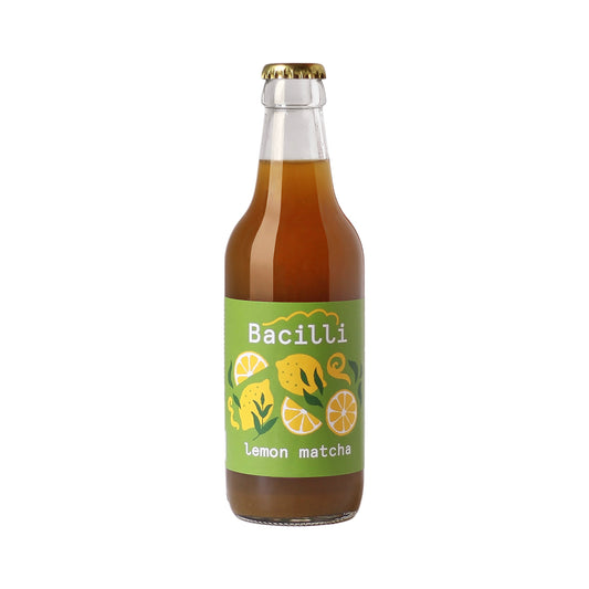 570117 Limonáda fermentovaná Citrón-Matcha 330 ml BIO   BACILLI-1