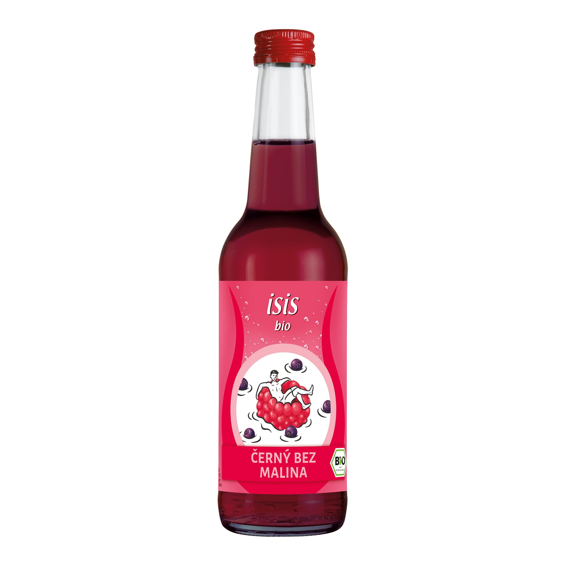 570121 Limonáda Isis Černý bez-Malina 330 ml BIO   BEUTELSBACHER-1