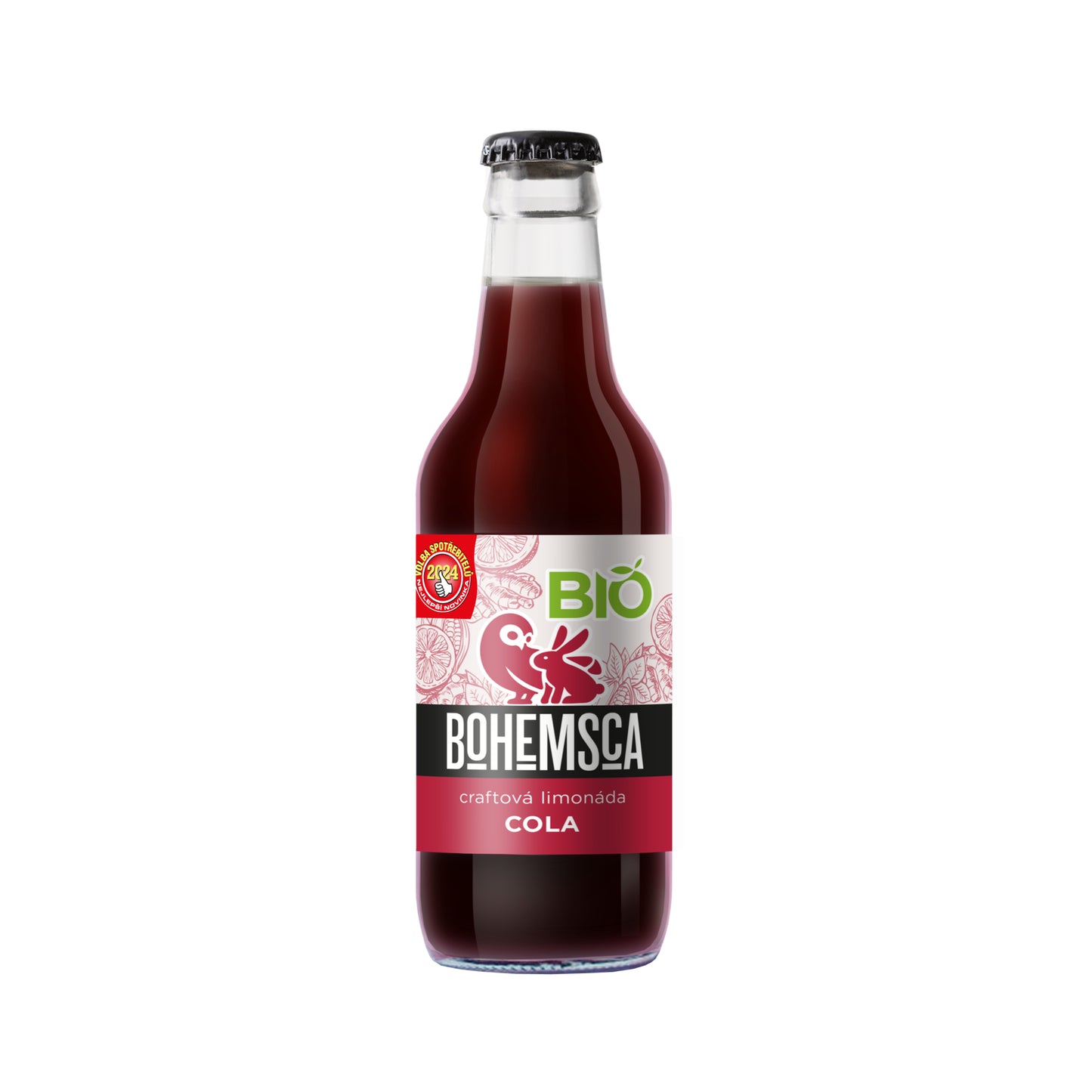 570154 Limonáda Cola 330 ml BIO   BOHEMSCA-1