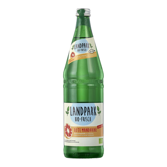 570167 Voda minerální s příchutí mandarinky 750 ml BIO   LANDPARK