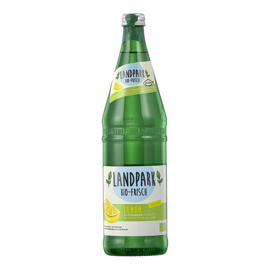 570169 Voda minerální s příchutí citrónu 750 ml BIO  LANDPARK