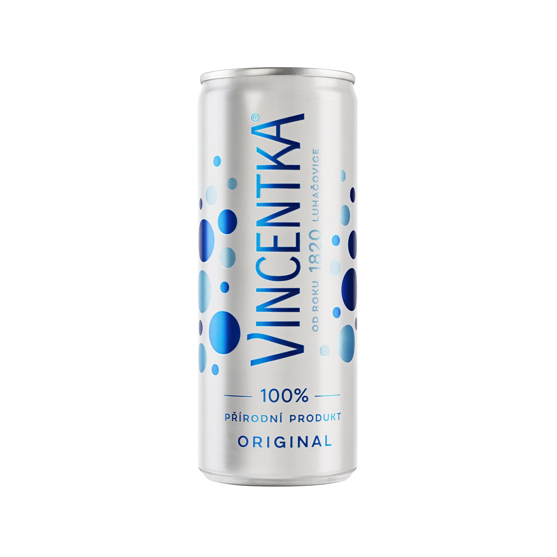 574035 Vincentka minerální voda plech 250 ml   VINCENTKA-1