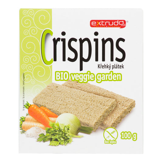 610032 Chlebíček veggie garden 100 g BIO   EXTRUDO-1