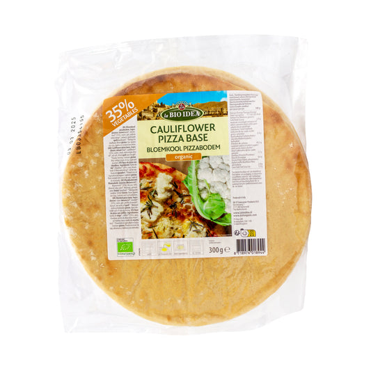 610071 Těsto na pizzu květákové - hotové 300 g BIO   BIO IDEA-1