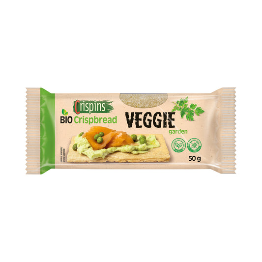 610075 Chlebíček veggie garden 50 g BIO   EXTRUDO-1