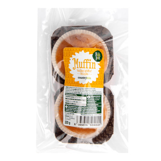 618301 Muffin vanilková příchuť bez lepku 120 g   NELEPEK   VO-1