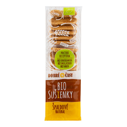 630114 Sušenky špaldové natural 100 g BIO   DOBRÉ ČASY-2