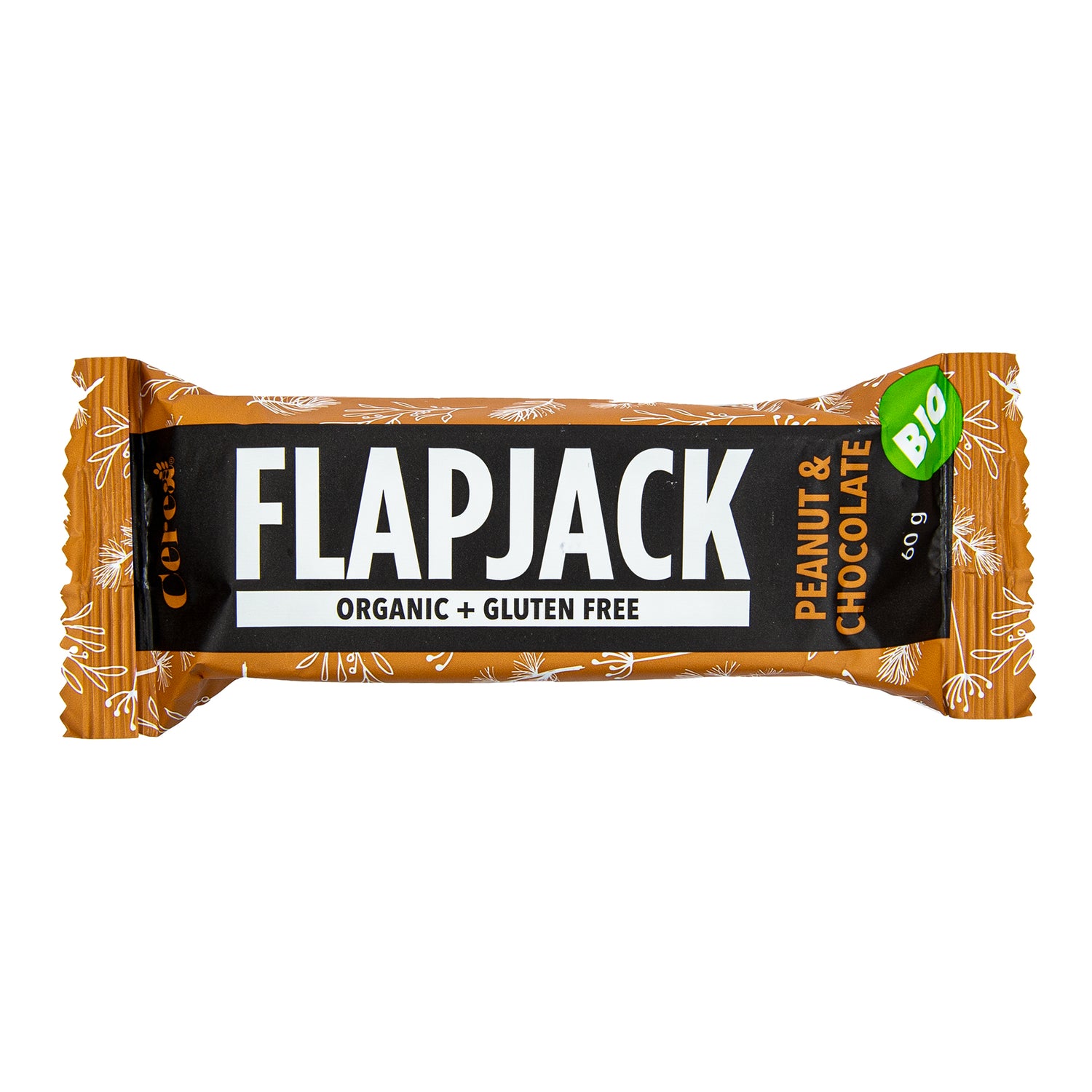 630234 Flapjack bezlepkový arašídy s čokoládou 60 g BIO   CEREA-1