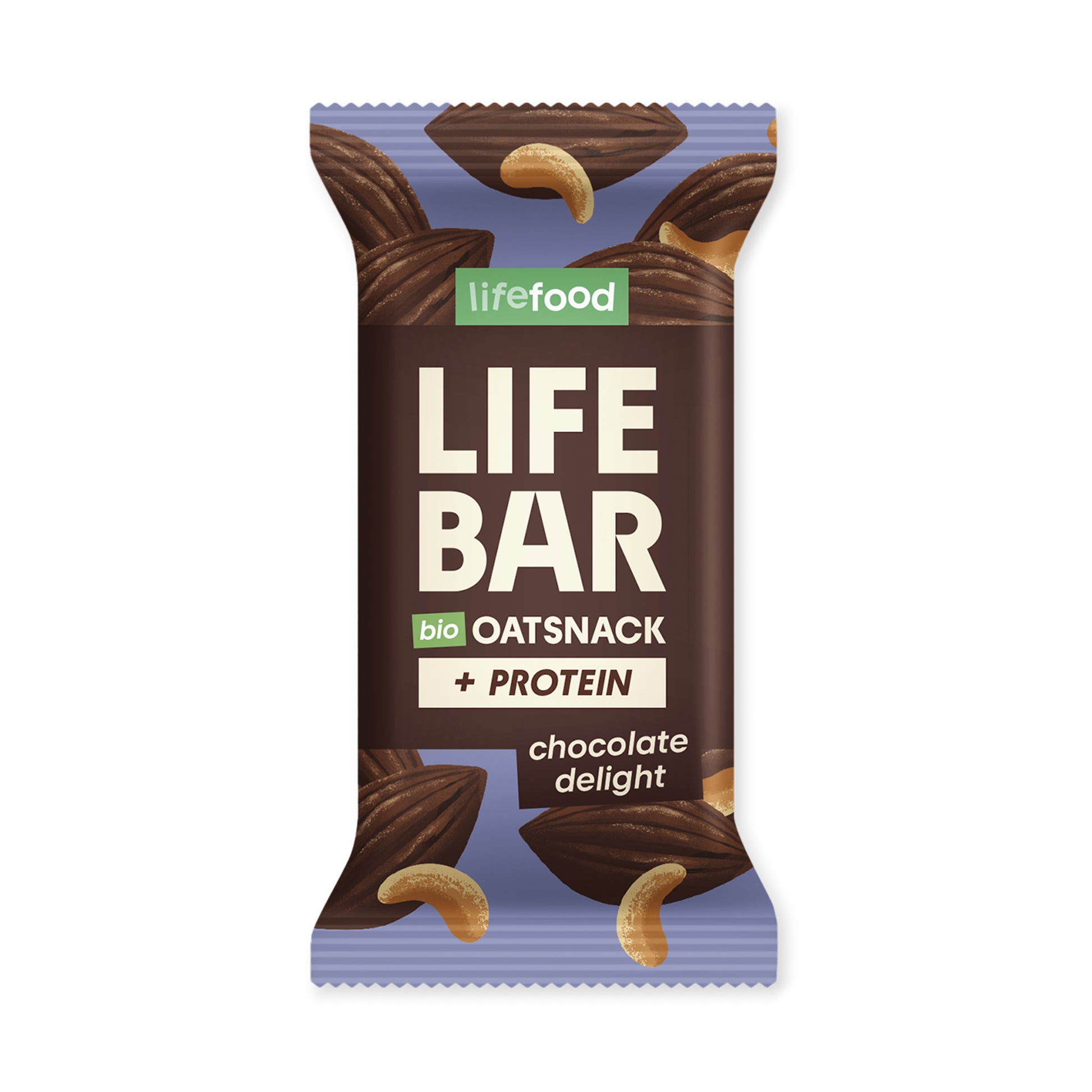 630304 Tyčinka Lifebar Oat Snack proteinová čokoládová 40 g BIO    LIFEFOOD-1