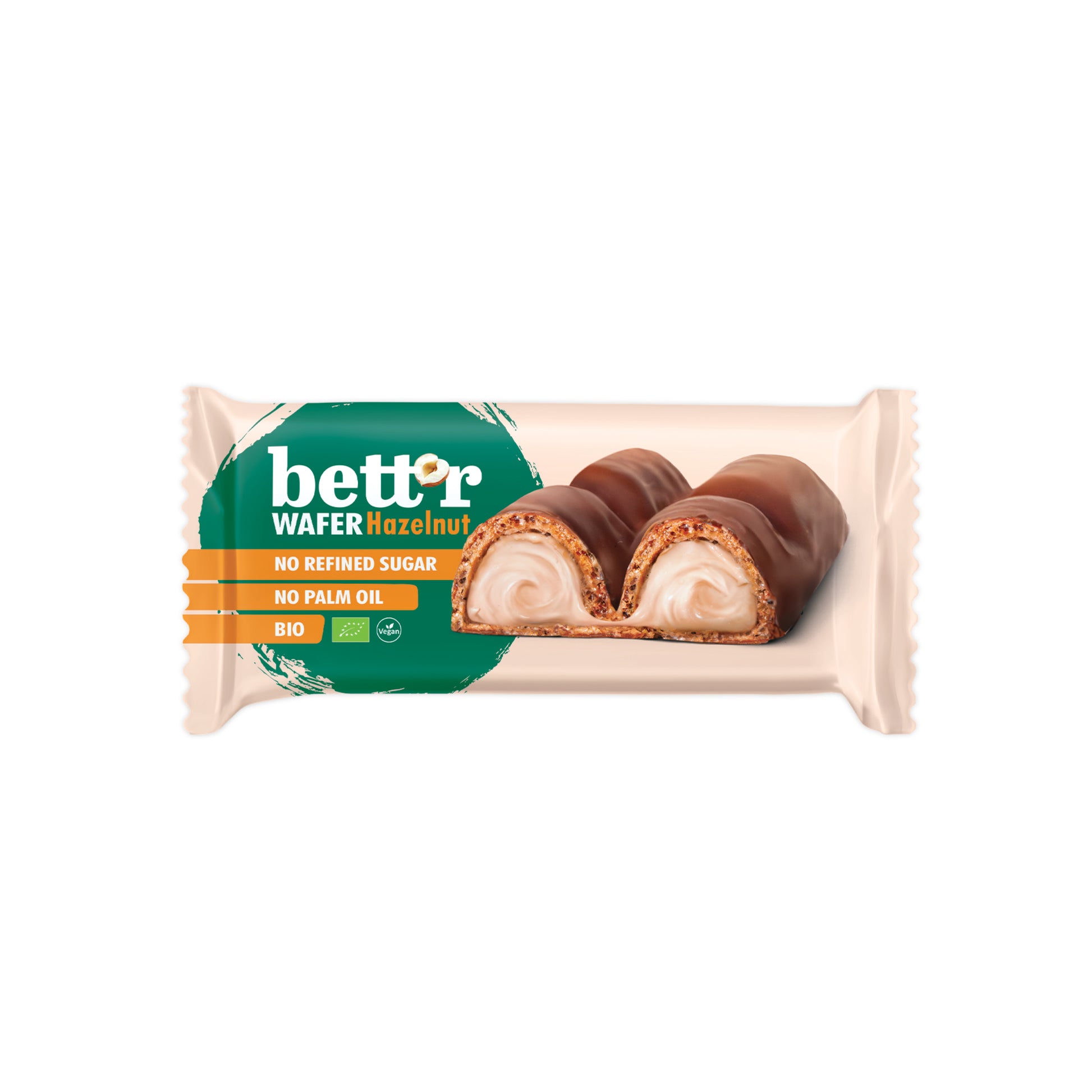 630426 Tyčinka oplatková s lískooříškovým krémem 33 g BIO   BETT´R-1