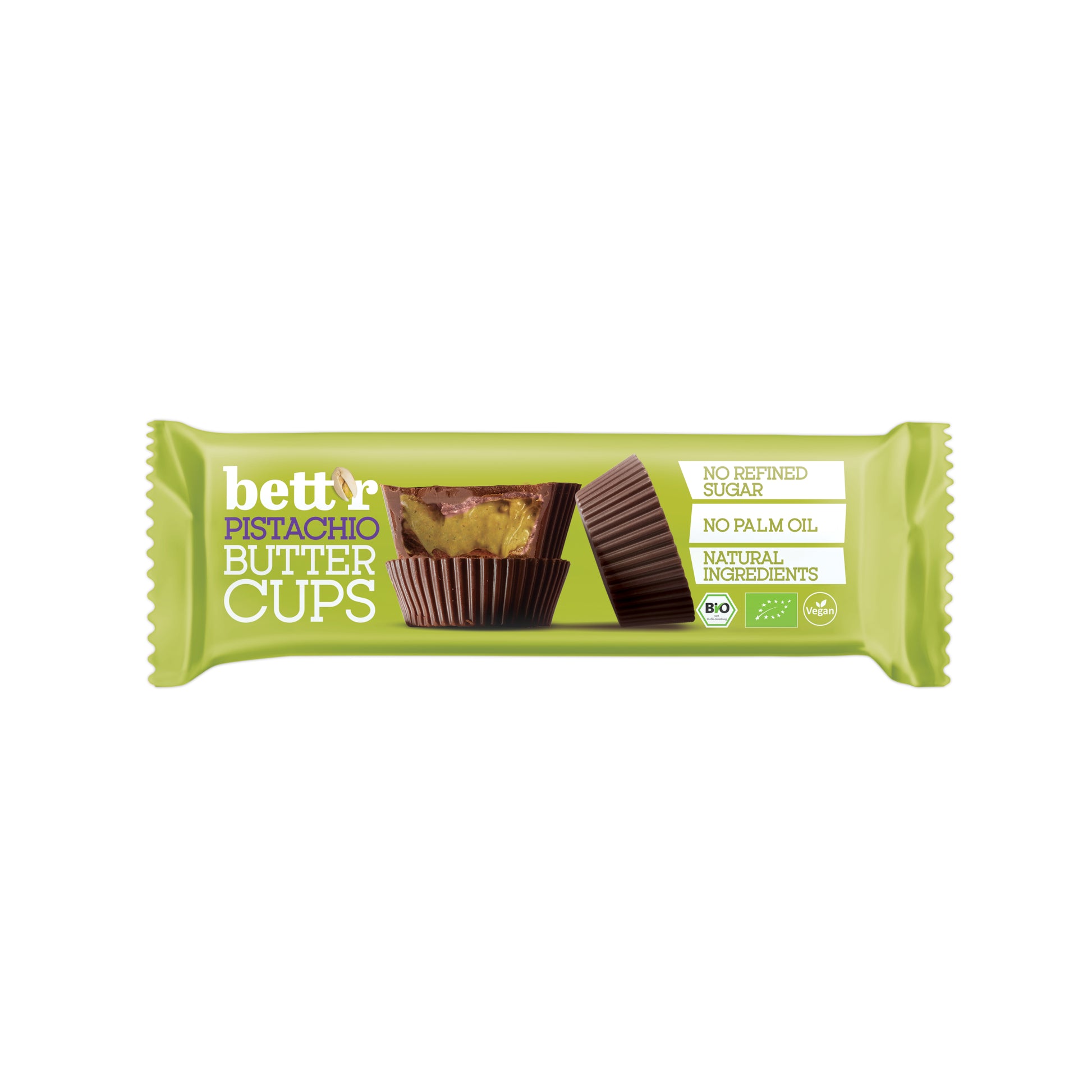 630427 Košíčky s pistáciovým krémem 3 x 13 g BIO   BETT´R-1