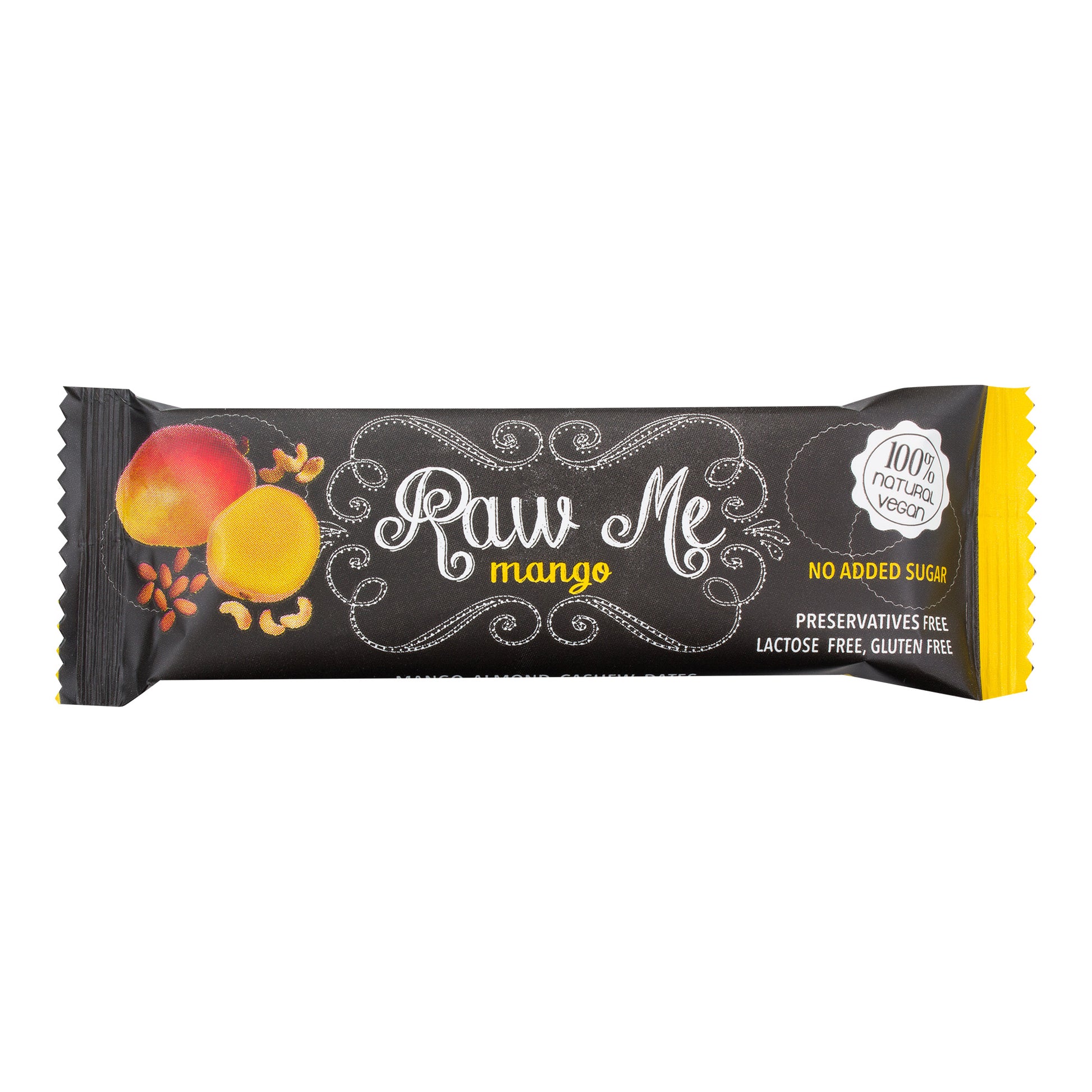631003 Tyčinka ovocná s příchutí manga 45 g   RAW ME-1