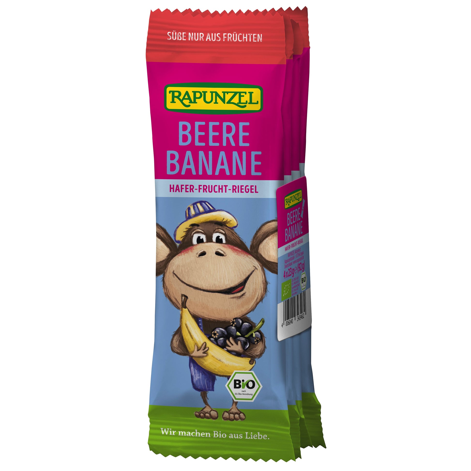 635205 Tyčinka dětská ovesná černý rybíz-banán 4 x 23 g BIO   RAPUNZEL-1