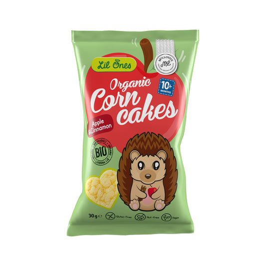 640078 Křupky kukuřičné Lil Ones jablko a skořice 30 g BIO   MCLLOYD´S-1