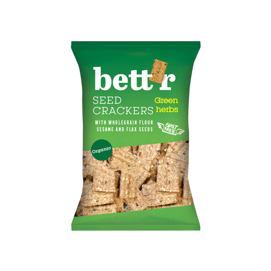 640080 Krekry celozrnné semínkové se saturejkou 150 g BIO   BETT´R-1
