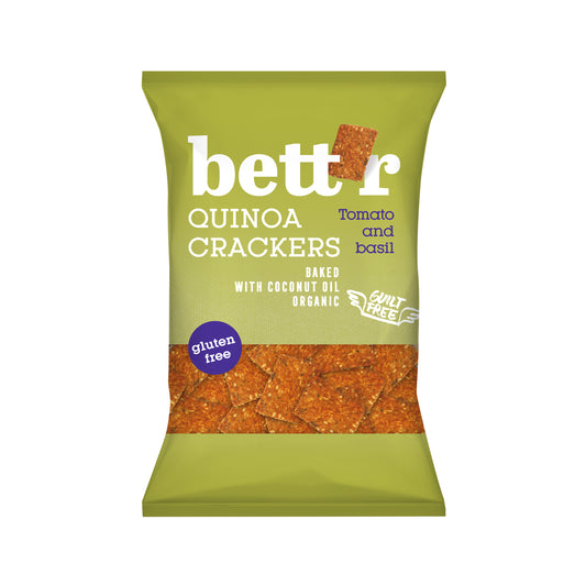 640082 Krekry quinoové s rajčaty a bazalkou bezlepkové 100 g BIO   BETT´R-1