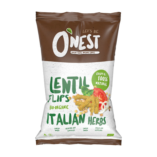 640090 Křupky čočkové italské bylinky 75 g BIO   O´NEST-1