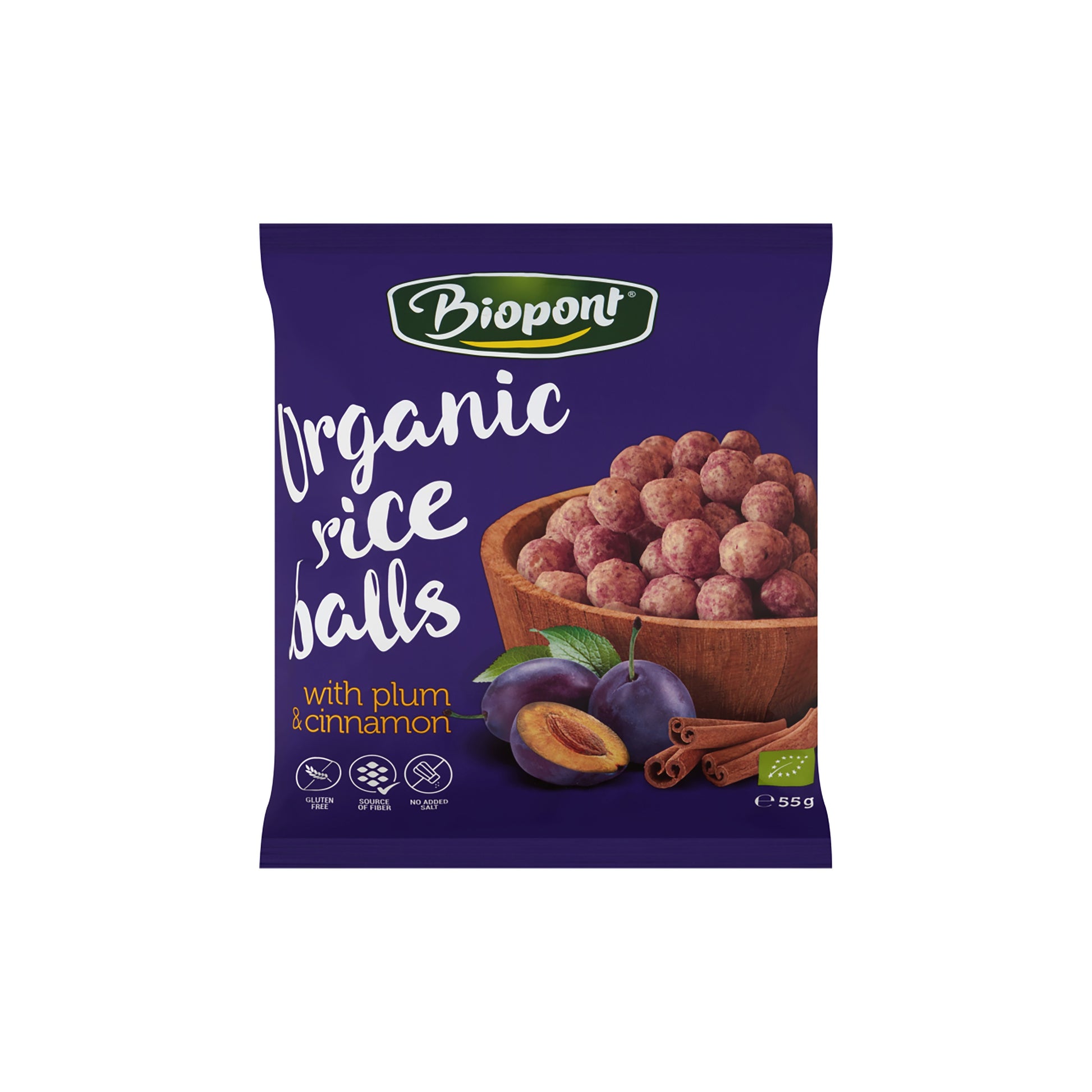 640097 Křupky rýžové švestkové se skořicí 55 g BIO   BIOPONT-1