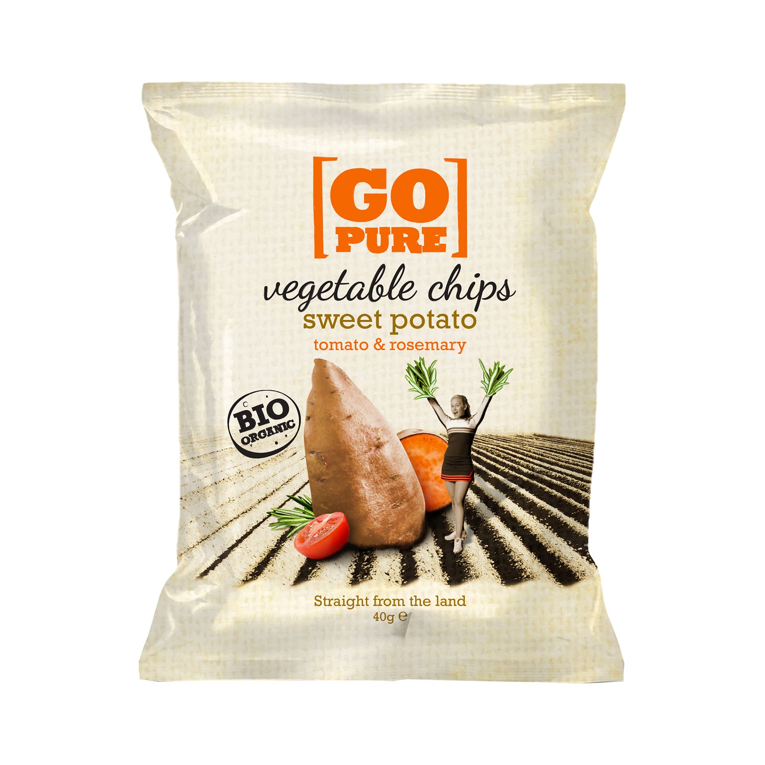 640103 Chipsy batátové s rozmarýnem 40 g BIO   GO PURE-1