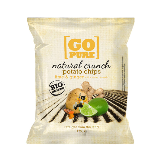 640104 Chipsy bramborové limeta-zázvor 125 g BIO   GO PURE-1